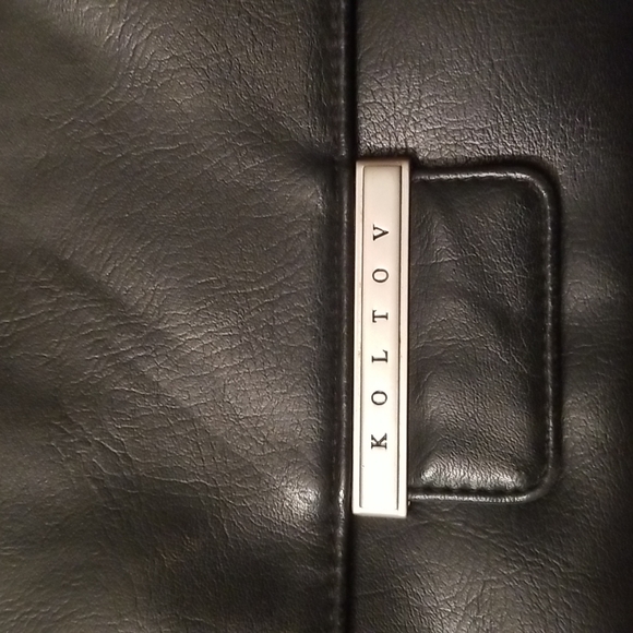 Koltov Black Leather Bag - Picture 2 of 9